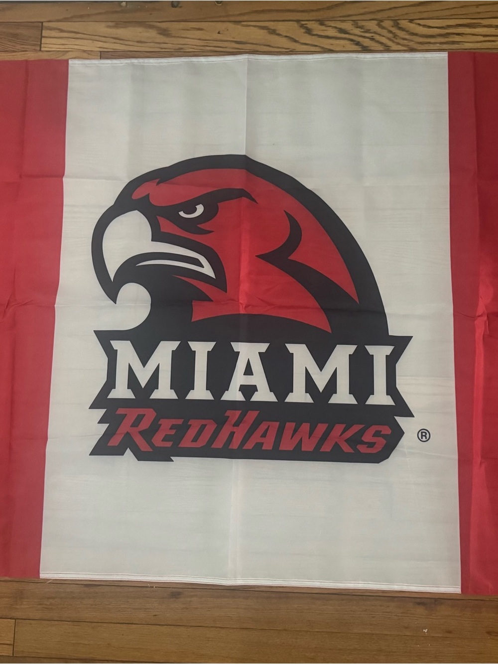 Miami University RedHawks Lightweight Flag - Picture 2 of 3